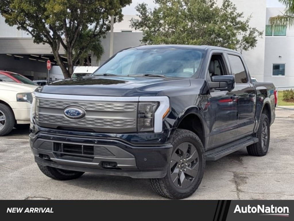 Certified 2023 Ford F-150 Lightning LARIAT Truck SuperCrew Cab