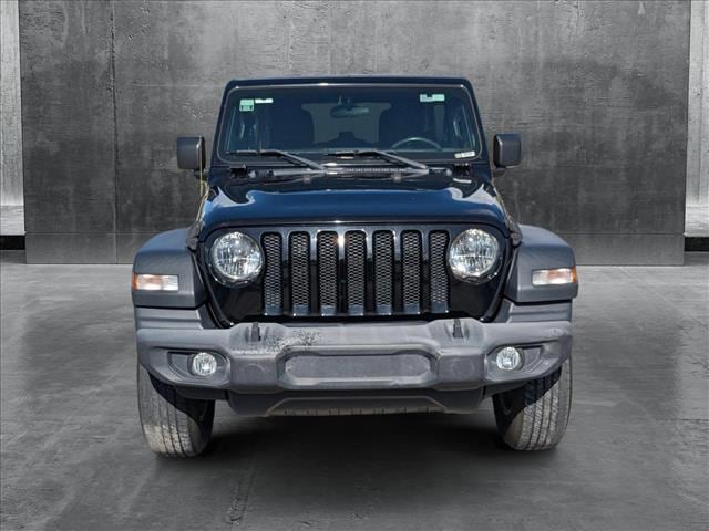 Used 2018 Jeep All-New Wrangler Unlimited Sport S with VIN 1C4HJXDG3JW129848 for sale in Miami Gardens, FL
