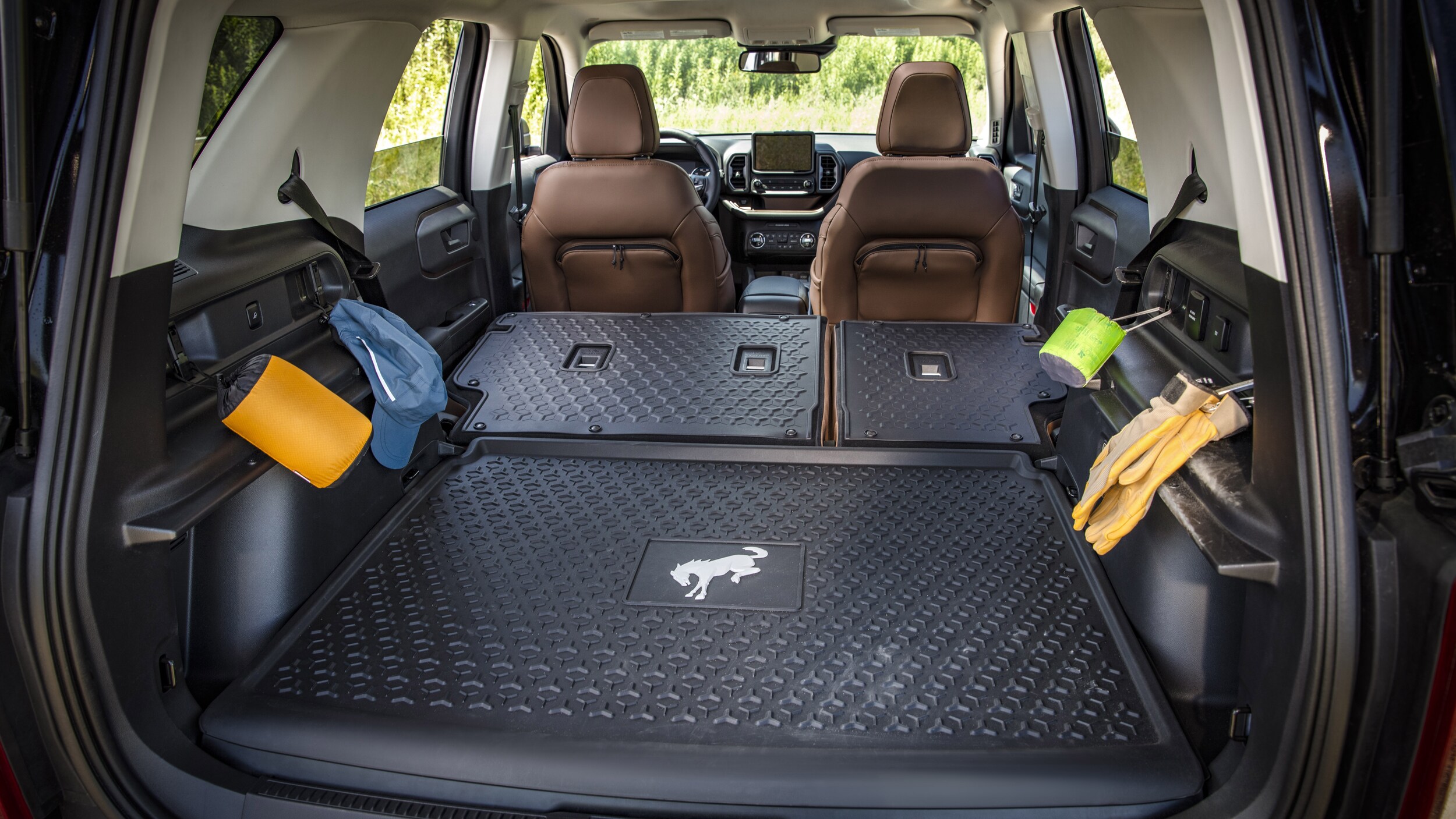 Interior look at the all-new 2021 Ford Bronco Sport