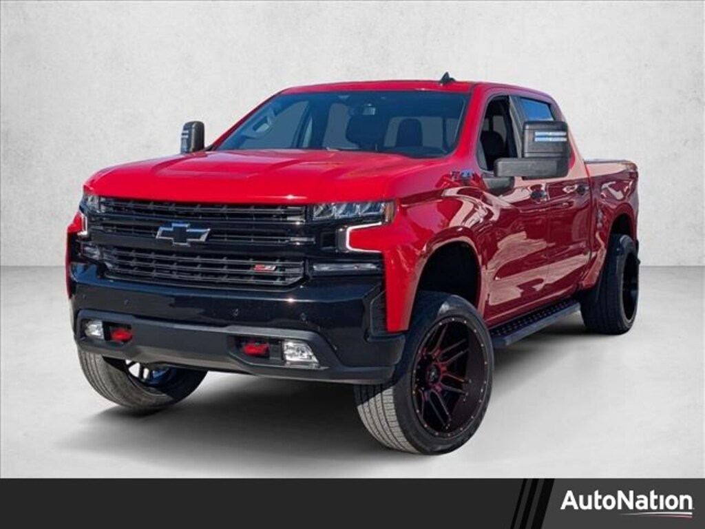 Used 2021 Chevrolet Silverado 1500 LT Trail Boss Truck Crew Cab