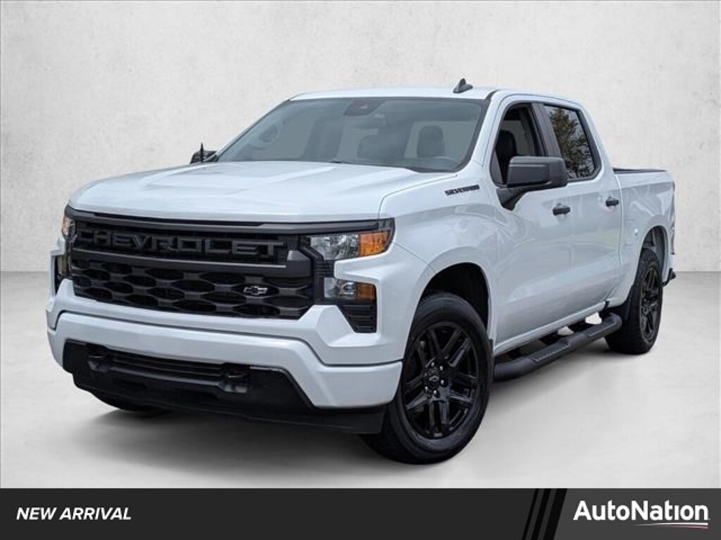 Used 2024 Chevrolet Silverado 1500 Custom Truck Crew Cab