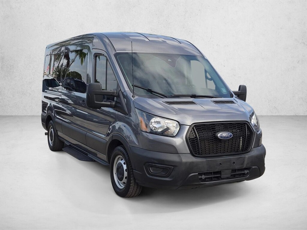Certified 2021 Ford Transit-350 Passenger XL Wagon Medium Roof Van