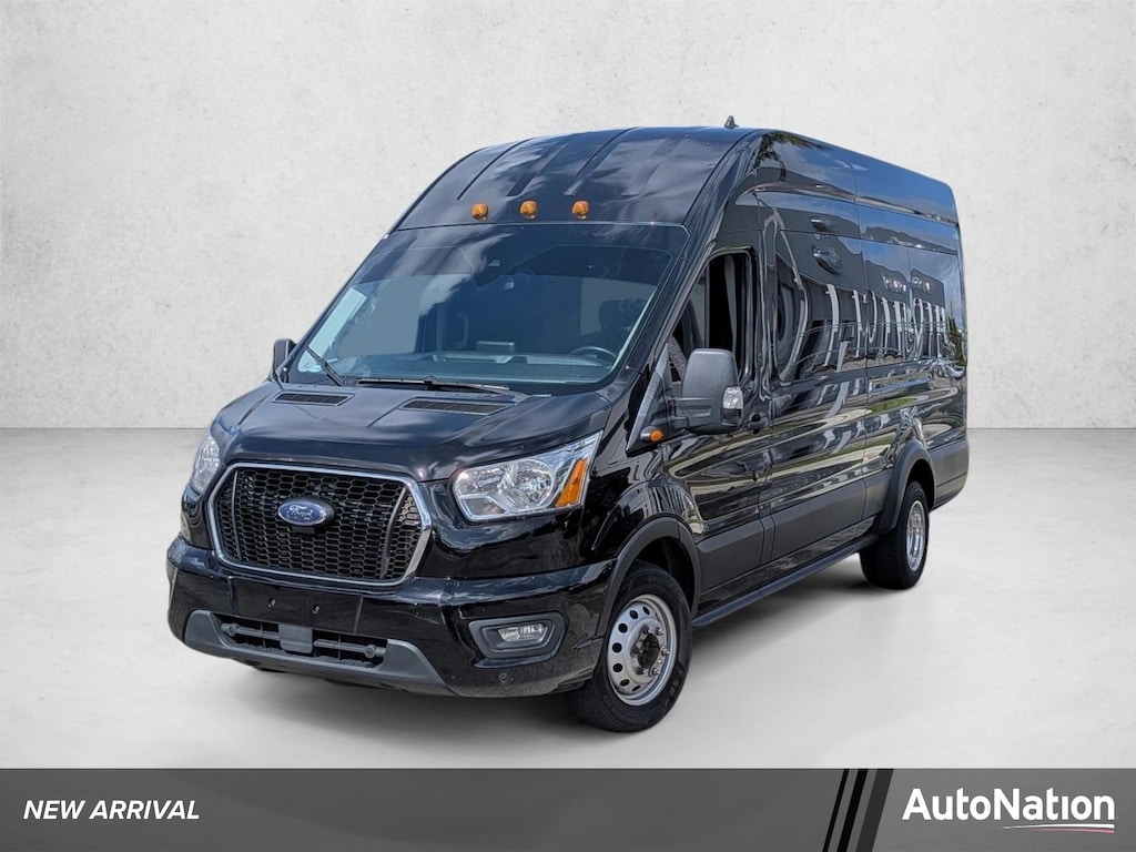 Certified 2021 Ford Transit-350 Passenger XLT Wagon High Roof HD Ext. Van