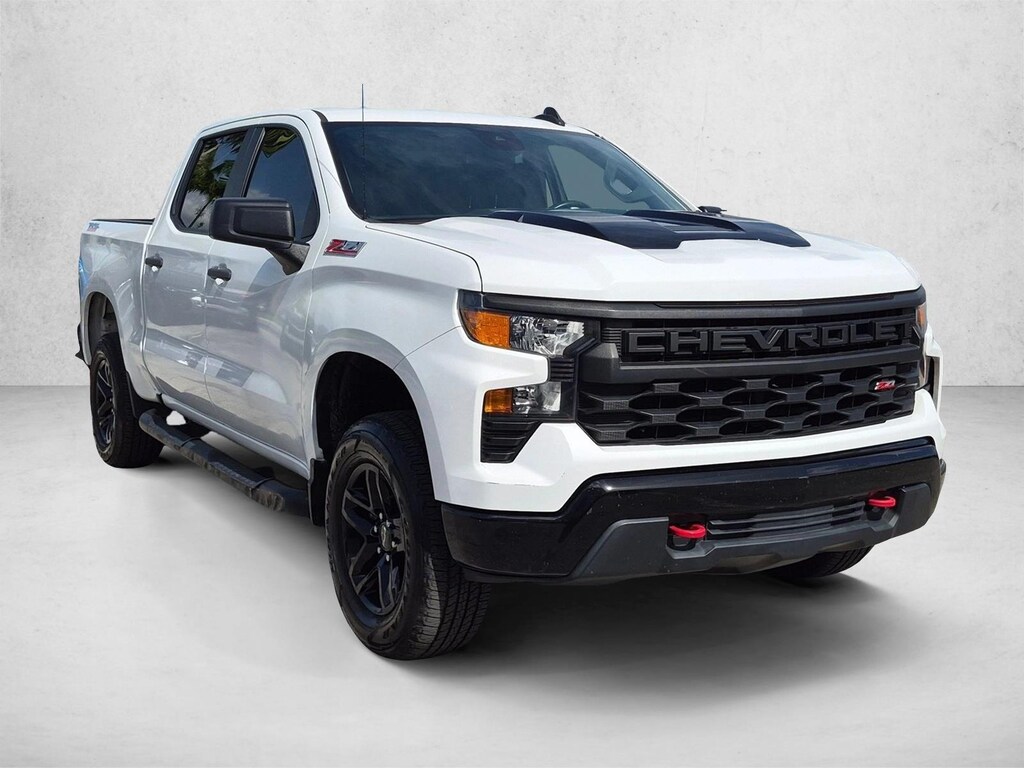 Used 2022 Chevrolet Silverado 1500 Custom Trail Boss Truck Crew Cab