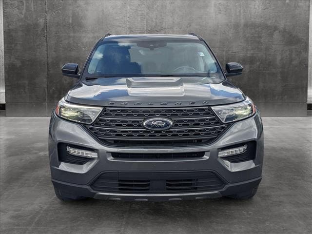 Certified 2022 Ford Explorer XLT with VIN 1FMSK7DH1NGA83203 for sale in Miami Gardens, FL