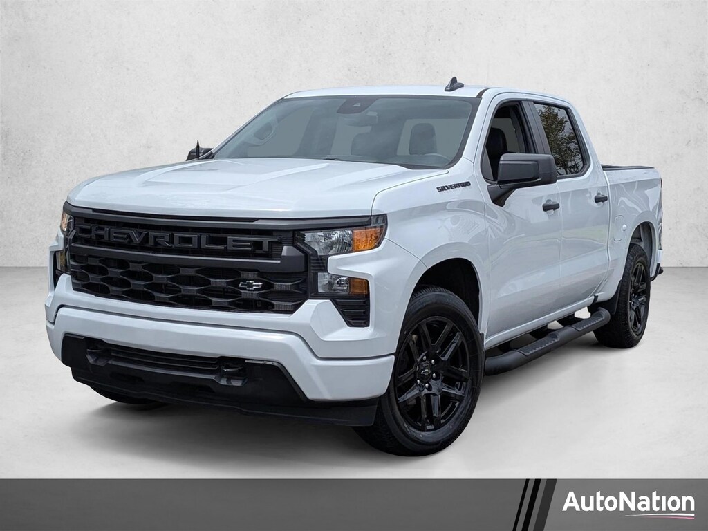 Used 2024 Chevrolet Silverado 1500 Custom Truck Crew Cab