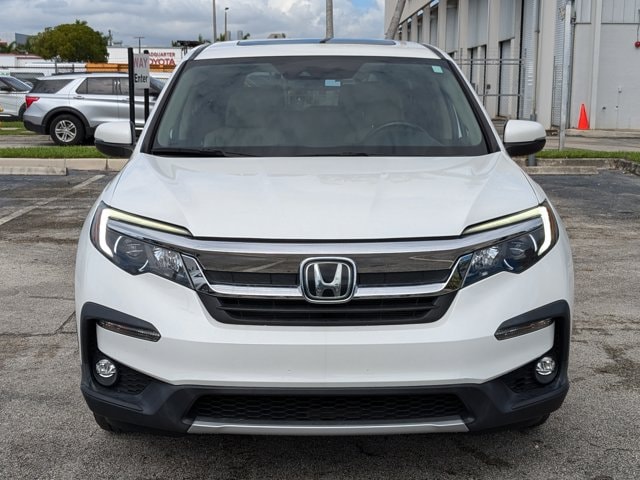 Used 2021 Honda Pilot EX-L with VIN 5FNYF5H57MB034894 for sale in Miami Gardens, FL