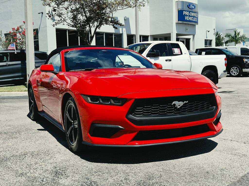 Certified 2024 Ford Mustang EcoBoost Premium Convertible