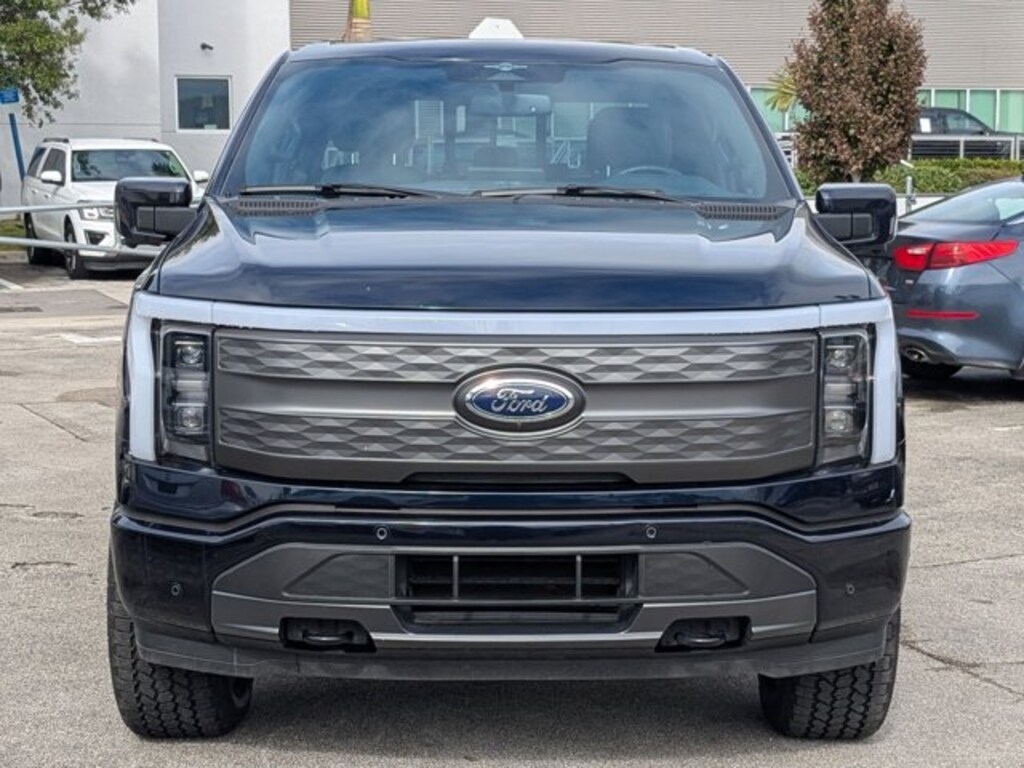 Certified 2023 Ford F-150 Lightning LARIAT Truck SuperCrew Cab
