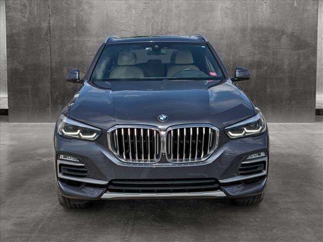 Used 2021 BMW X5 40i with VIN 5UXCR4C03M9G64625 for sale in Miami Gardens, FL