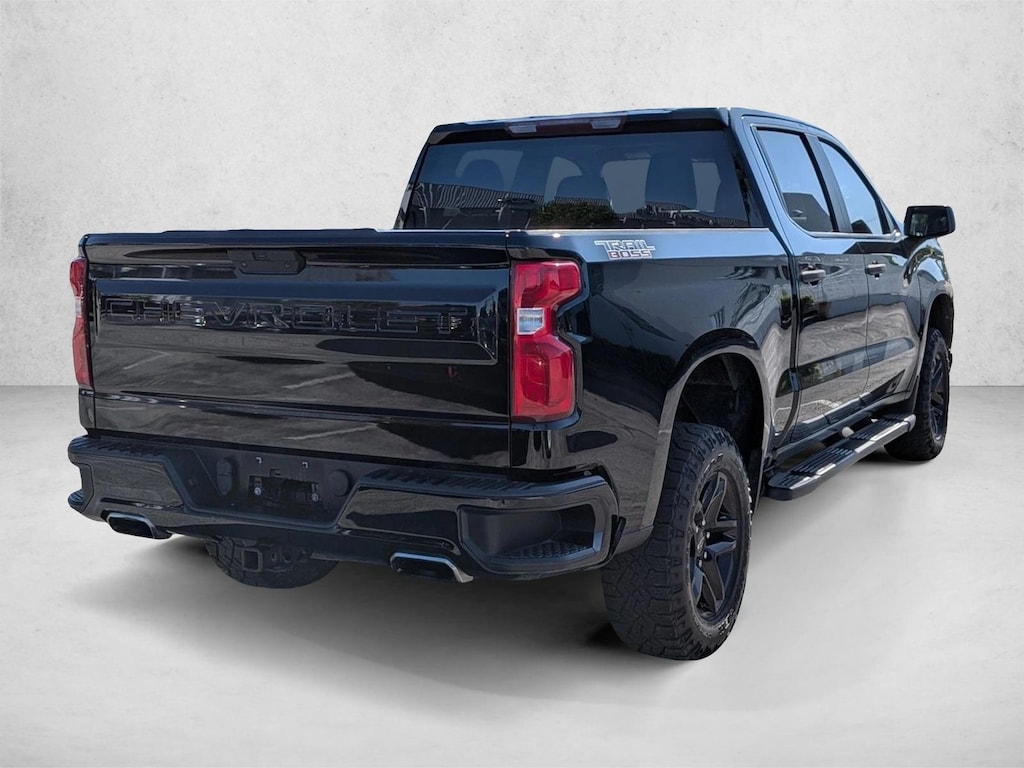 Used 2021 Chevrolet Silverado 1500 Custom Trail Boss Truck Crew Cab