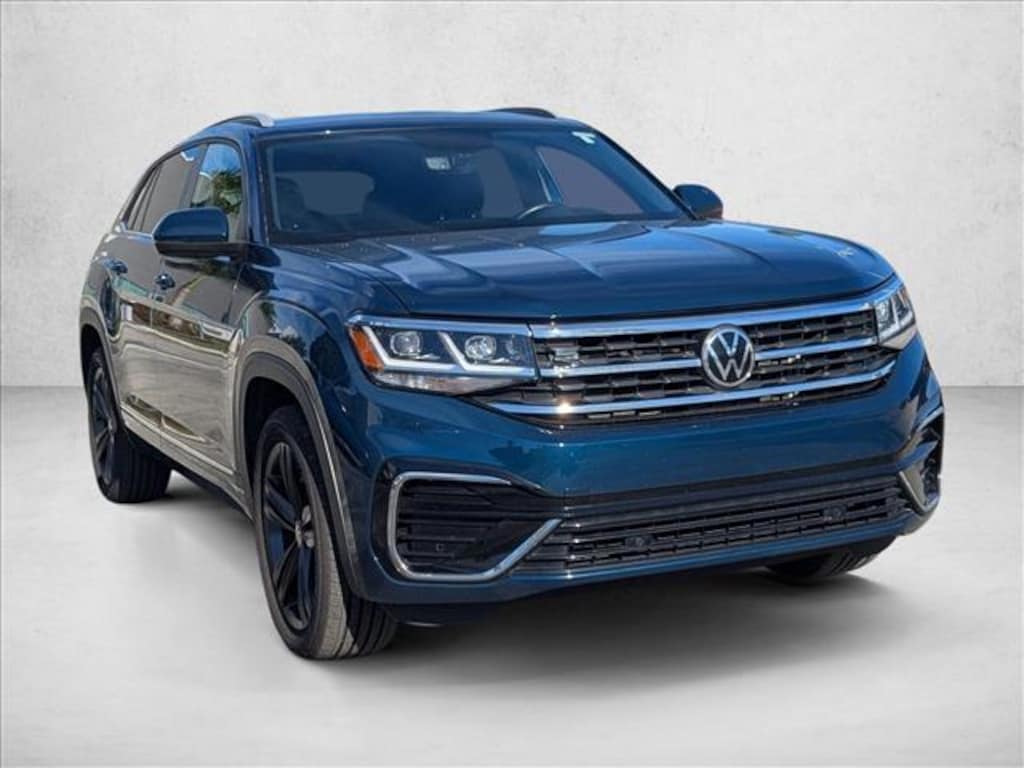 Used 2021 Volkswagen Atlas Cross Sport 3.6L V6 SE w/Technology R-Line SUV