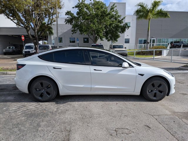 Used 2022 Tesla Model 3 Base with VIN 5YJ3E1EA0NF331658 for sale in Hialeah, FL
