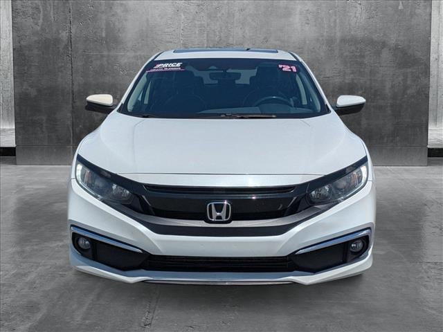 Used 2021 Honda Civic EX-L with VIN 19XFC1F77ME009836 for sale in Mobile, AL