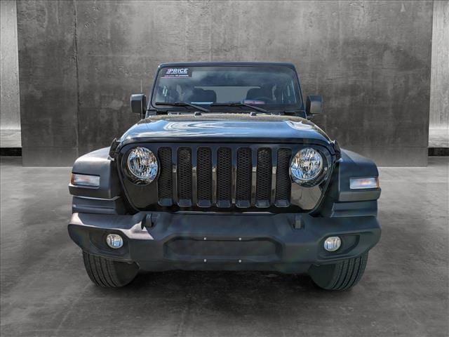 Used 2023 Jeep Wrangler 2-Door Sport S with VIN 1C4GJXAN3PW677341 for sale in Mobile, AL