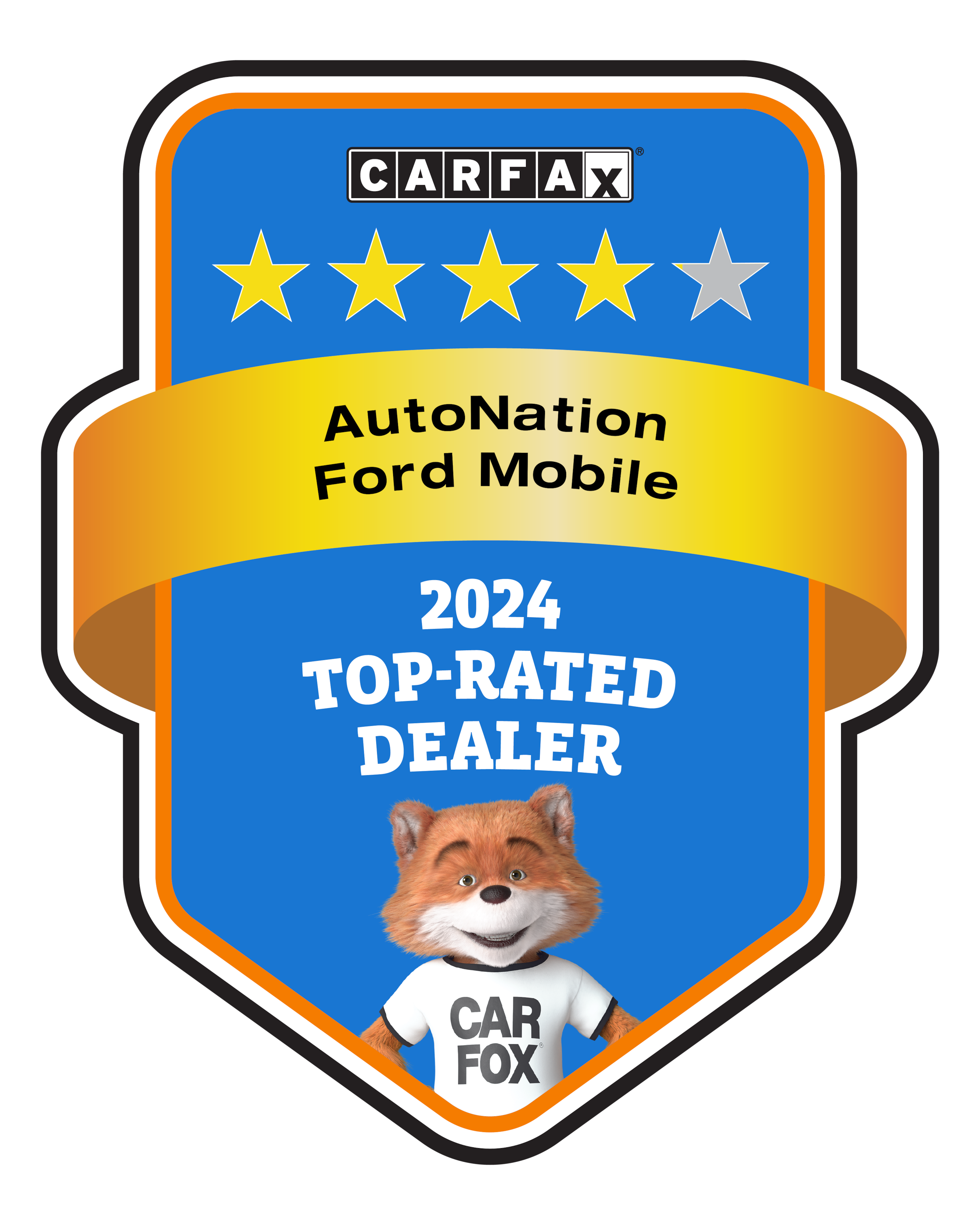 2024 CARFAX Top-Rated Dealer badge