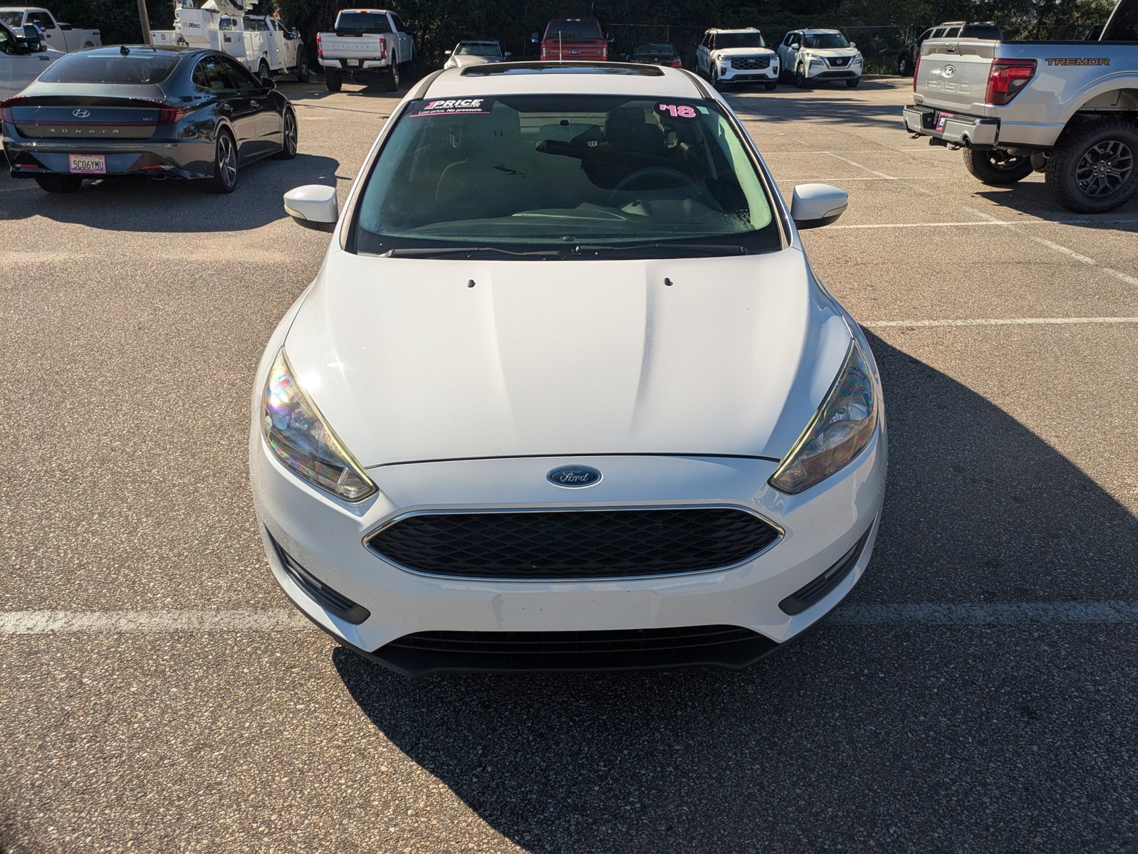 Used 2018 Ford Focus SEL with VIN 1FADP3H20JL226968 for sale in Mobile, AL