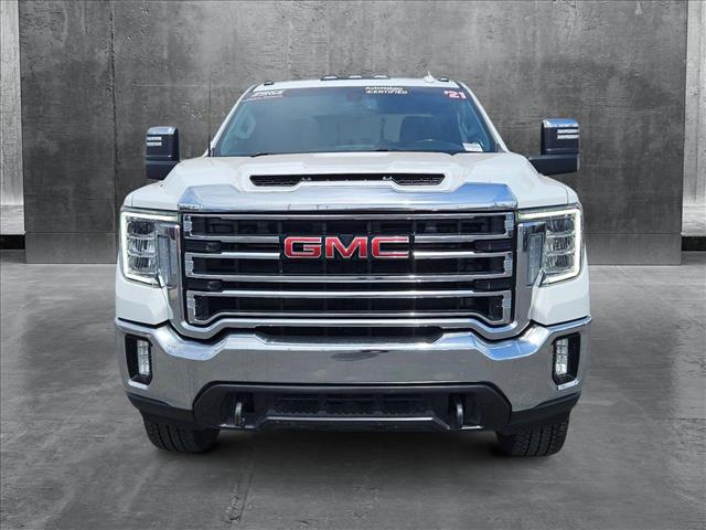 Used 2021 GMC Sierra 2500HD SLT with VIN 1GT49NE76MF308416 for sale in Chandler, AZ
