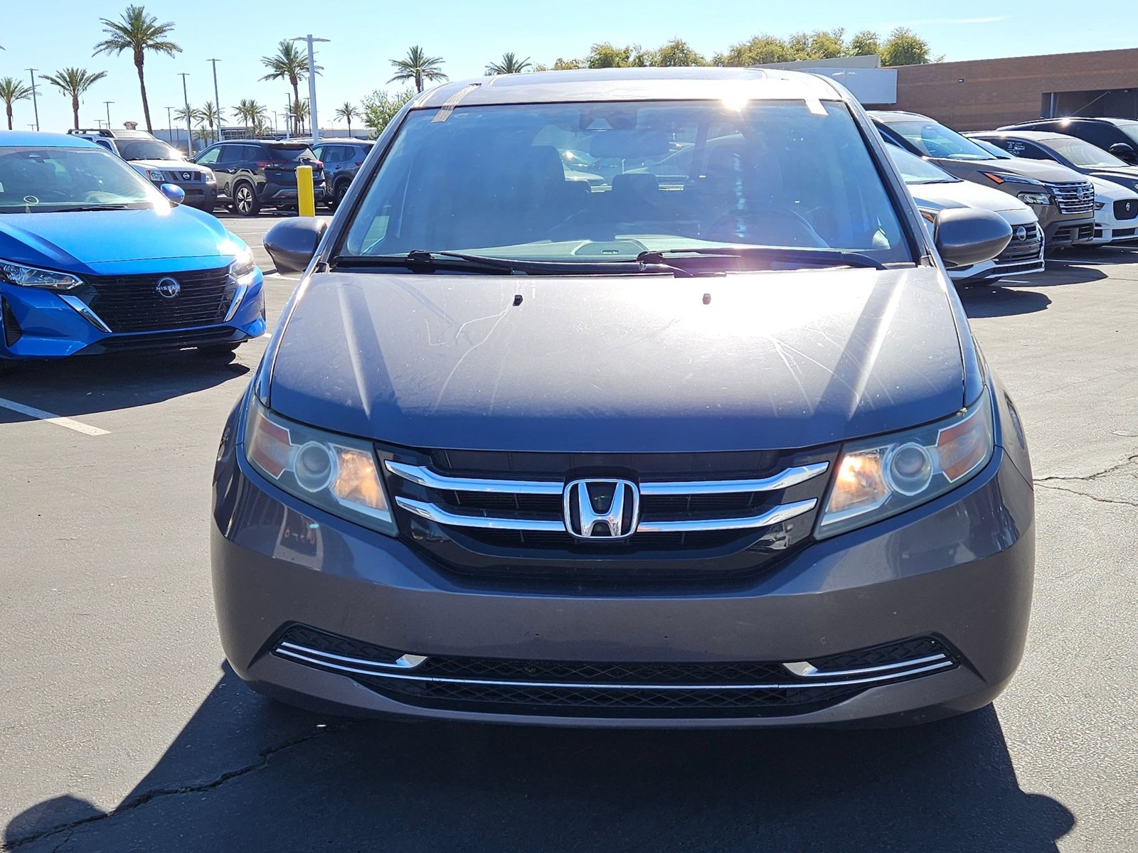 Used 2016 Honda Odyssey EX-L with VIN 5FNRL5H69GB001745 for sale in Chandler, AZ