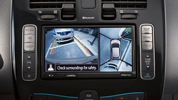 Nissan Around View Monitor screen