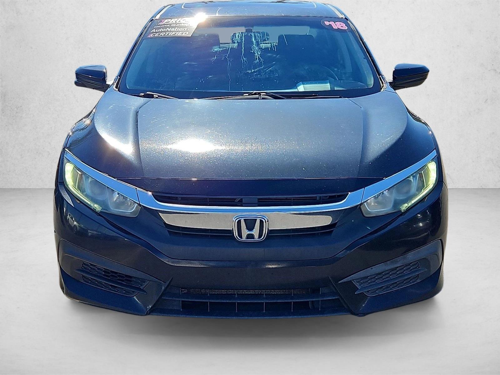 Used 2018 Honda Civic EX with VIN 19XFC2F74JE043296 for sale in Chandler, AZ