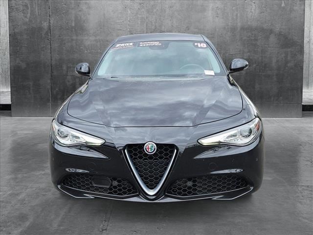 Used 2018 Alfa Romeo Giulia Ti with VIN ZARFAECN7J7581443 for sale in Chandler, AZ