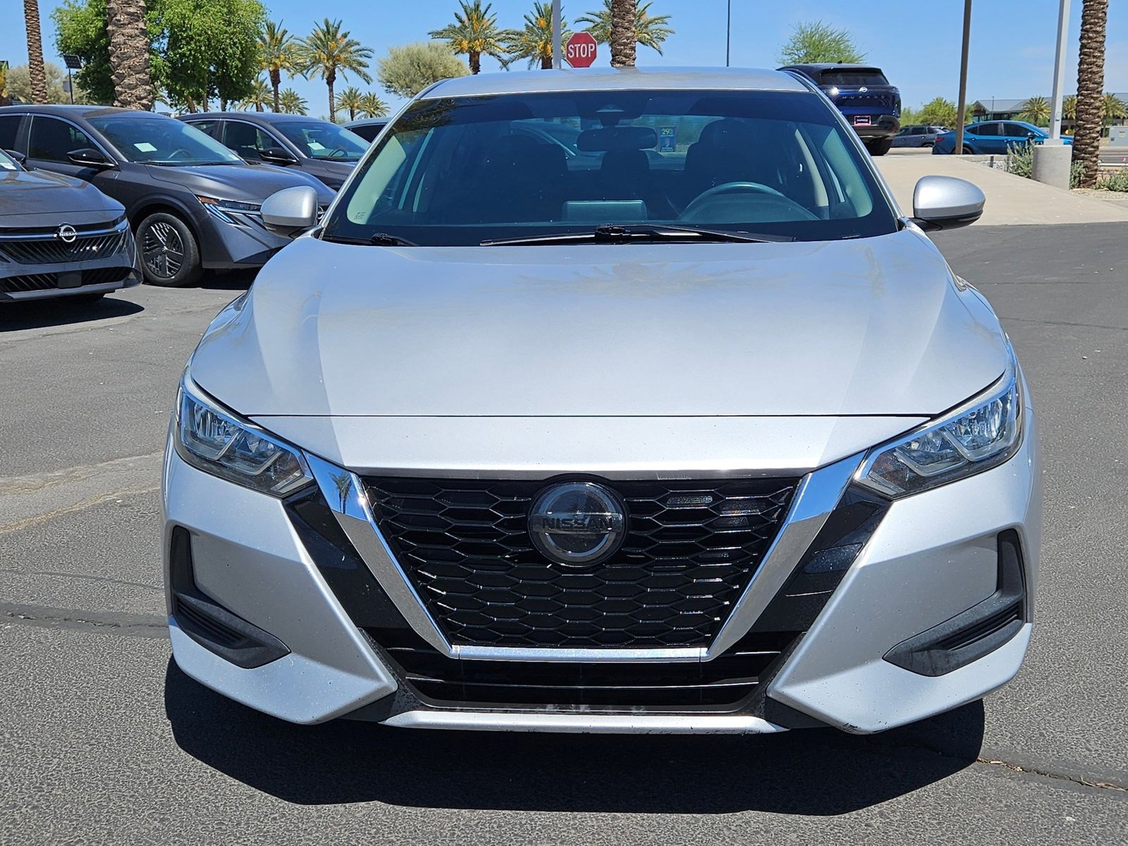 Used 2020 Nissan Sentra SV with VIN 3N1AB8CV0LY283646 for sale in Chandler, AZ