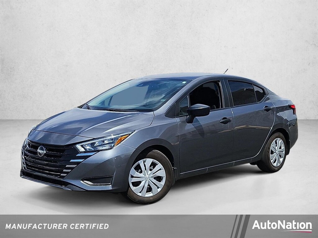 Certified 2025 Nissan Versa S Sedan