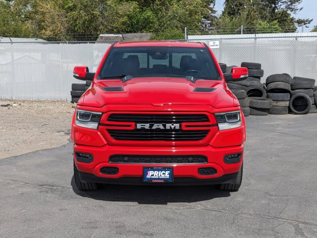 Used 2021 RAM Ram 1500 Pickup Laramie with VIN 1C6SRFJT6MN621186 for sale in Las Vegas, NV