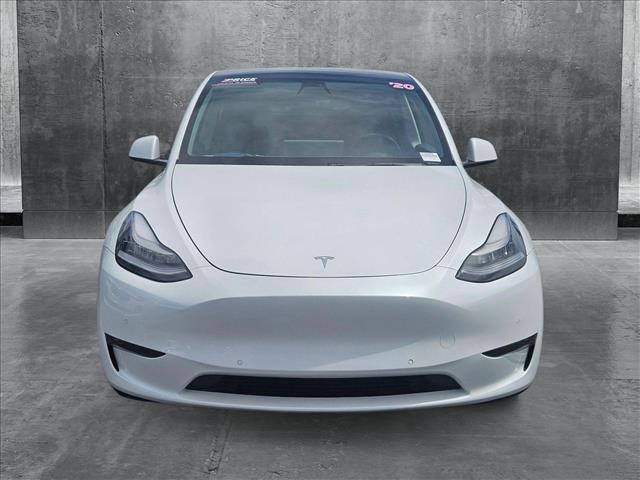 Used 2020 Tesla Model Y Long Range with VIN 5YJYGDEE5LF052661 for sale in Las Vegas, NV