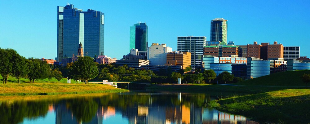 Fort Worth, TX Scenic view of Fort Worth, TX