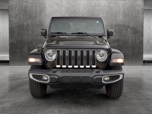 Used 2019 Jeep Wrangler Unlimited Sahara with VIN 1C4HJXENXKW596117 for sale in Marietta, GA
