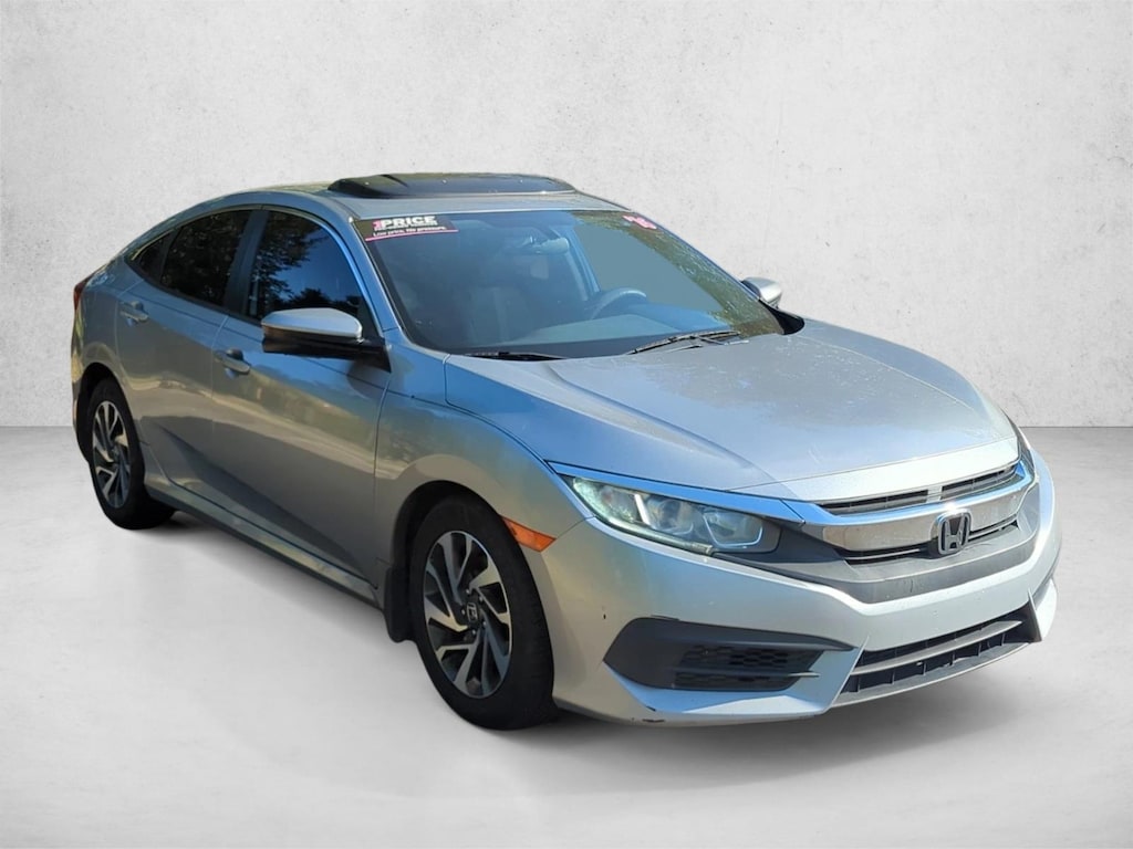 Used 2016 Honda Civic Sedan EX 4dr Car