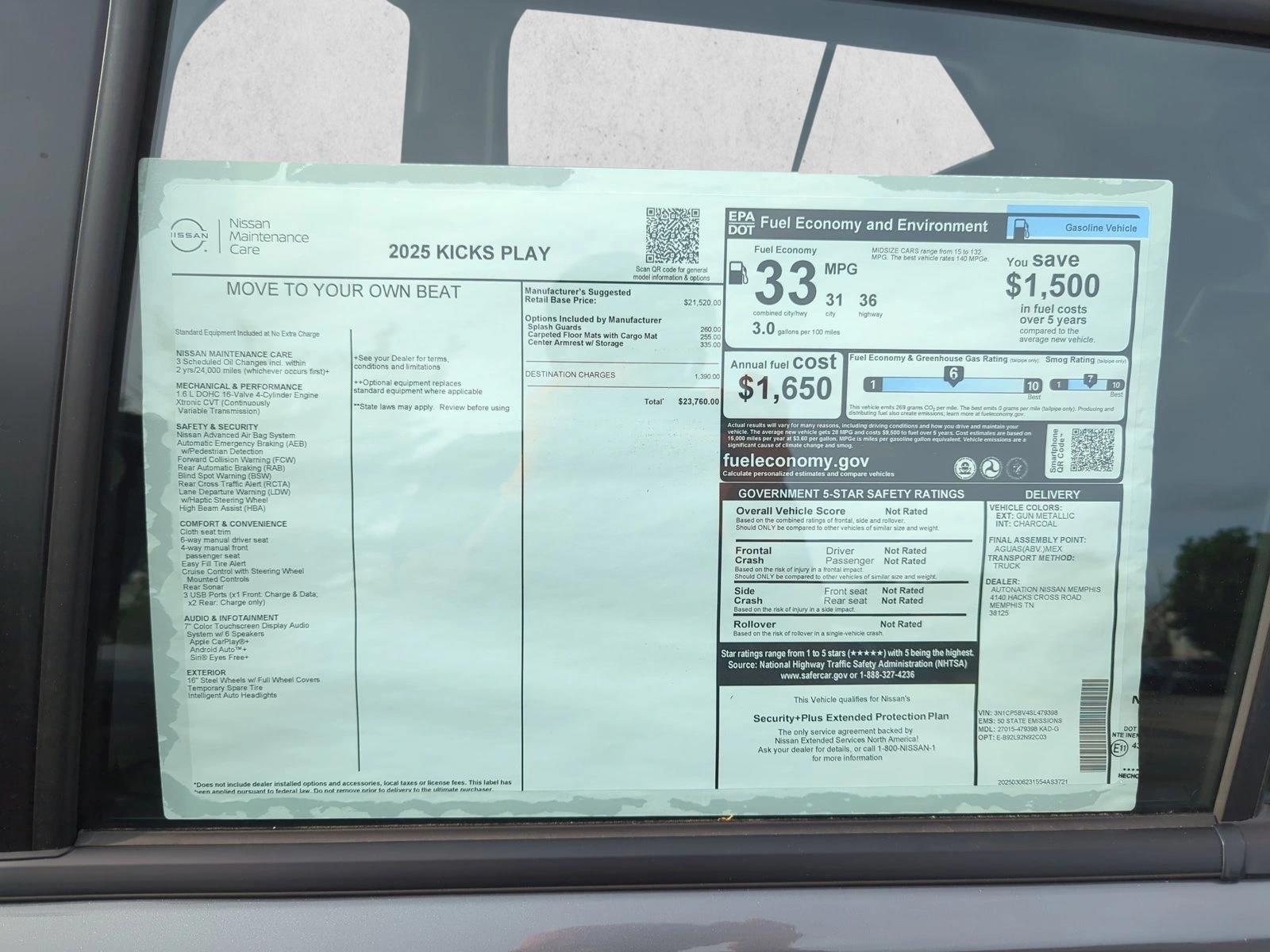 2025 Nissan KICKS PLAY Base - Photo 18