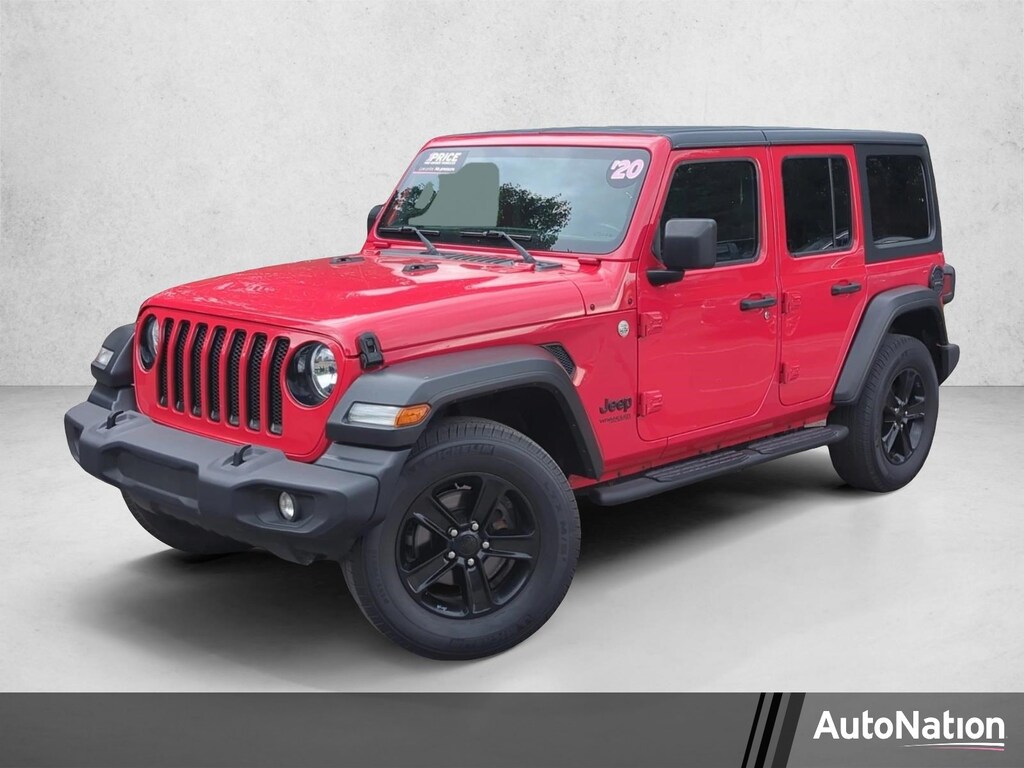 Used 2020 Jeep Wrangler Sport Altitude Sport Utility