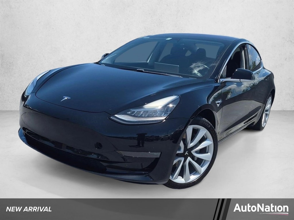 Used 2018 Tesla Model 3 Long Range Battery Sedan