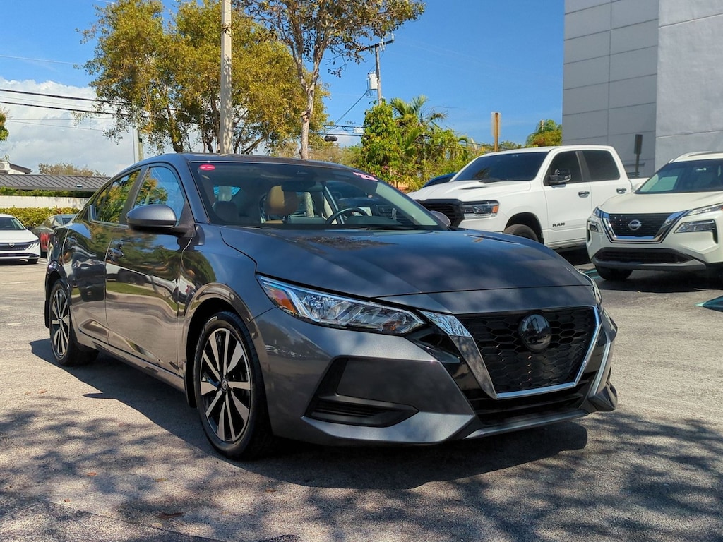 Certified 2022 Nissan Sentra SV Sedan