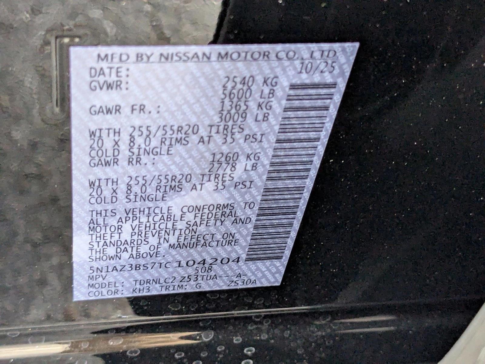 2026 Nissan Murano SV photo 2