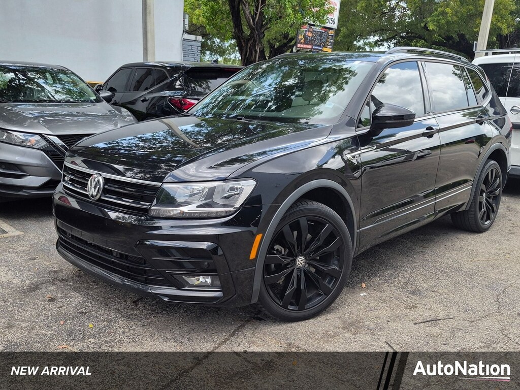 Used 2021 Volkswagen Tiguan SE R-Line Black SUV