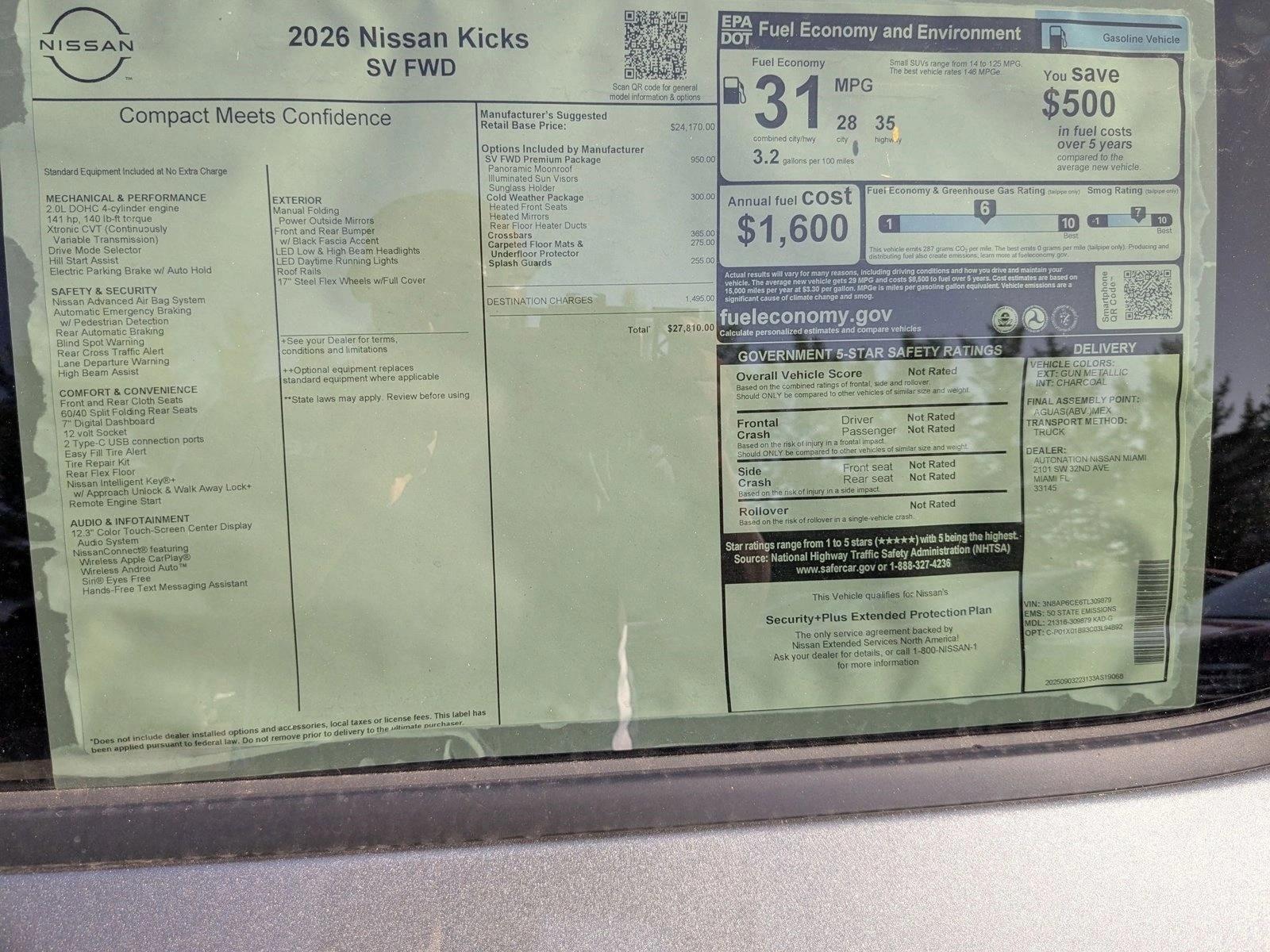 2026 Nissan KICKS SV - Photo 16