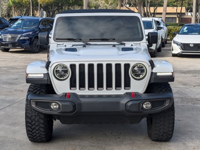Used 2021 Jeep Wrangler Rubicon with VIN 1C4HJXCNXMW726502 for sale in Pembroke Pines, FL