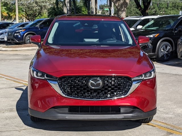 Used 2022 Mazda CX-5 S Premium Plus package with VIN JM3KFBEMXN0556328 for sale in Pembroke Pines, FL