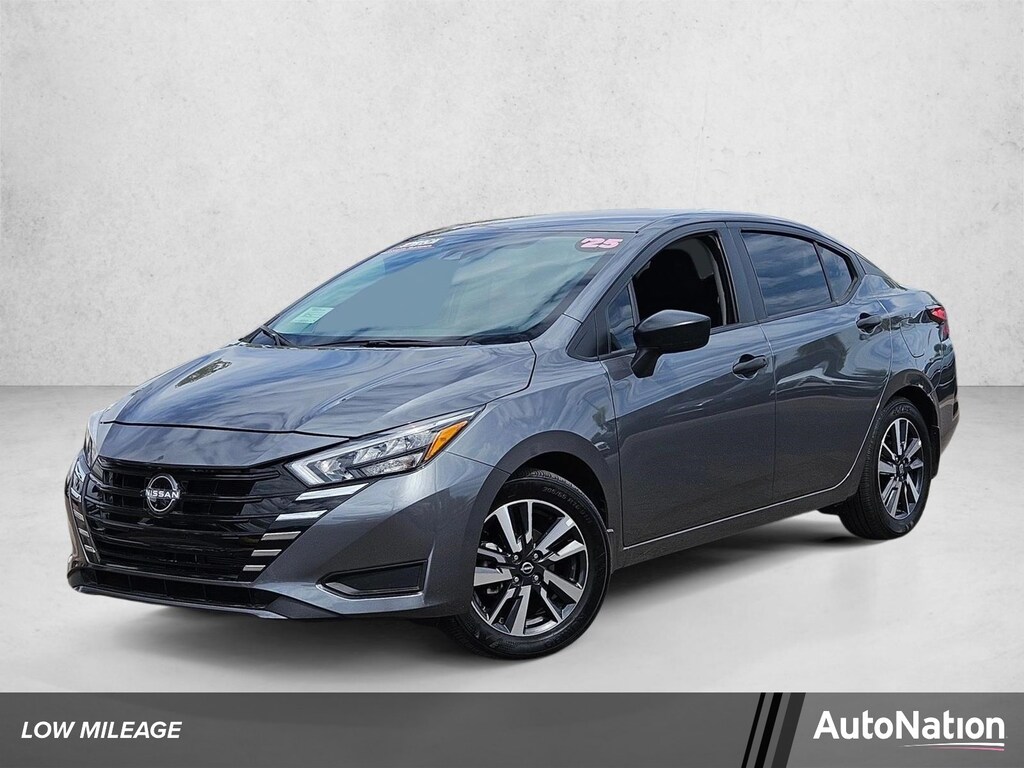 Certified 2025 Nissan Versa S Sedan