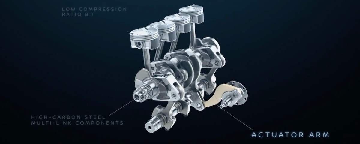 Nissan VC-Turbo Engine diagram