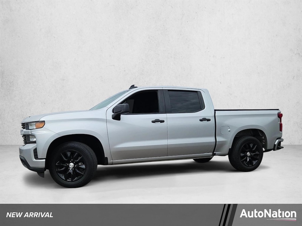 Used 2020 Chevrolet Silverado 1500 Custom Truck Crew Cab