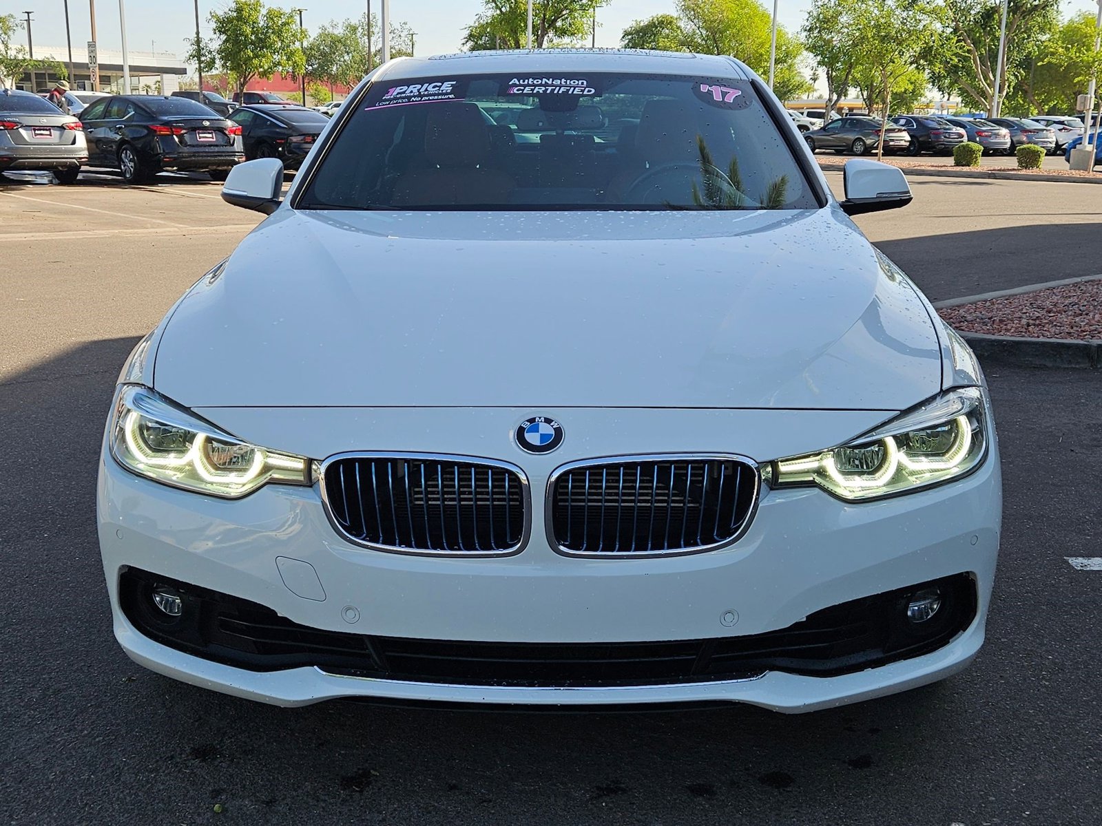 Used 2017 BMW 3 Series 330e with VIN WBA8E1C37HA156796 for sale in Tempe, AZ