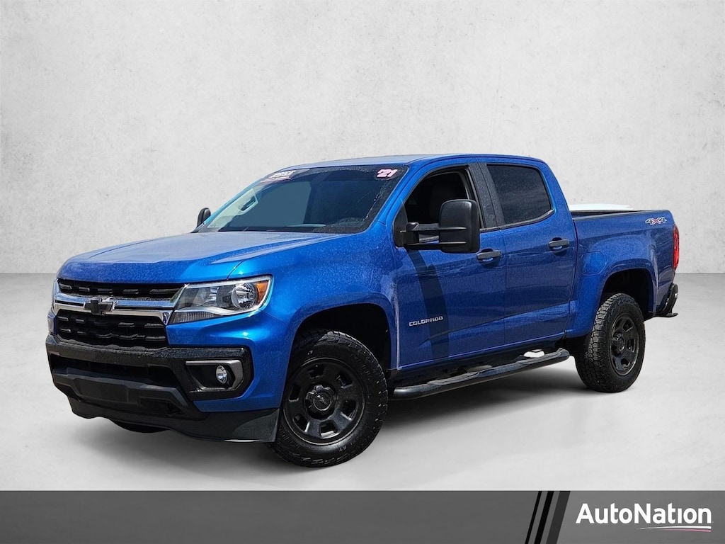 Used 2021 Chevrolet Colorado 4WD Work Truck Truck Crew Cab