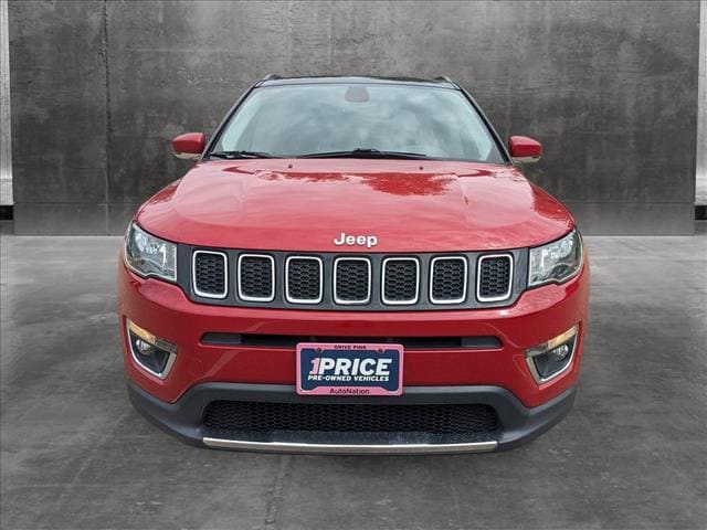 Used 2019 Jeep Compass Limited with VIN 3C4NJDCB6KT596096 for sale in Canton, OH