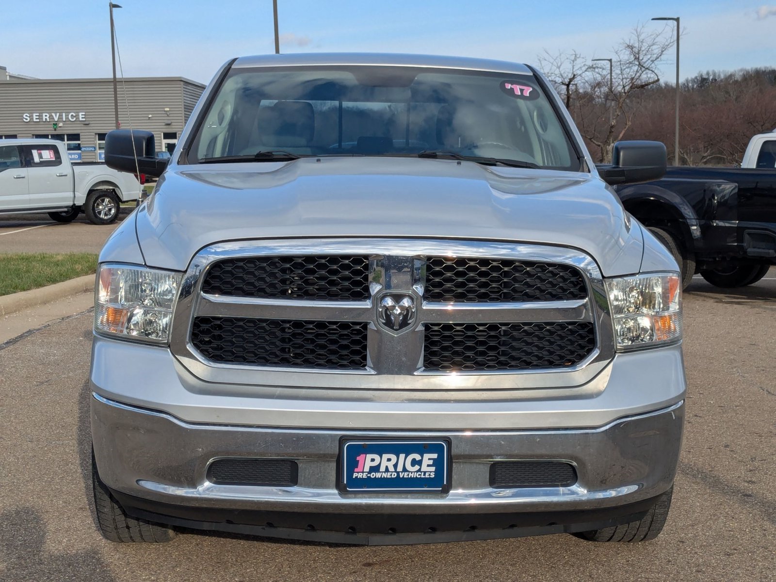 Used 2017 RAM Ram 1500 SLT with VIN 1C6RR7LT1HS766323 for sale in North Canton, OH