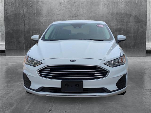 Used 2020 Ford Fusion Hybrid SE with VIN 3FA6P0LU1LR163609 for sale in Canton, OH